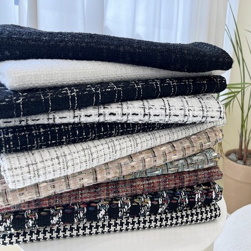 믹스 트위드 원단으로 나만의 특별한 작품을 만들다