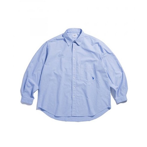 옥스퍼드 오버 셔츠 블루 [프레젠테이션] 에스피오나지 
셔츠