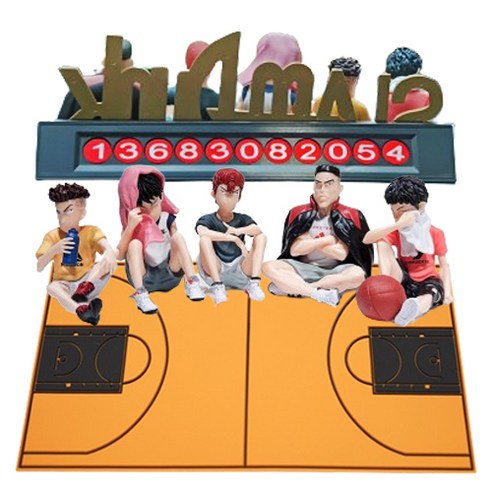 슬램덩크 영웅들과 함께하는 추억과 개성을 담은 차량용 주차번호판 굿즈