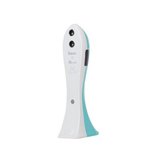 Raon 하이첵 초음파 무선 키재기 키측정기, 화이트/민트, 1개