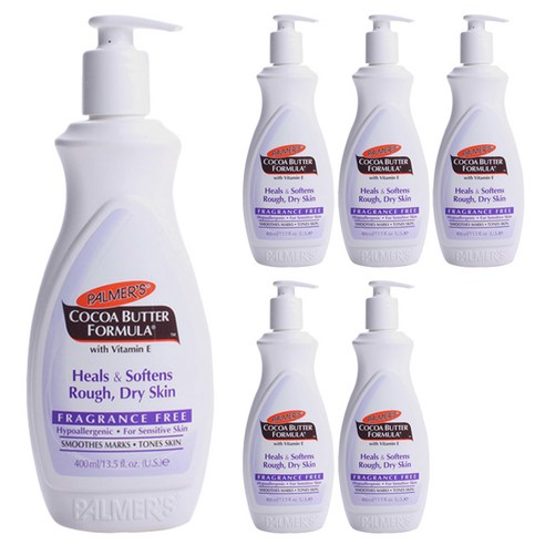 팔머즈 코코아 버터 포뮬러 힐 & 소프튼 임산부 바디케어 무향, 400ml, 6개