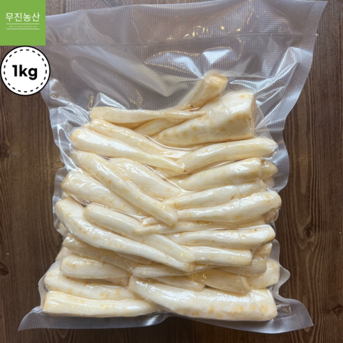 껍질 깐더덕 5kg/ 더덕 신선 더덕 깐더덕, 1개