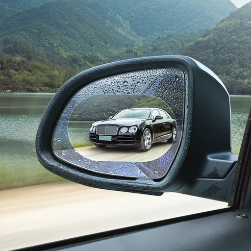 자동차 사이드미러 윈도우 방수필름 세트 발수코팅 스티커