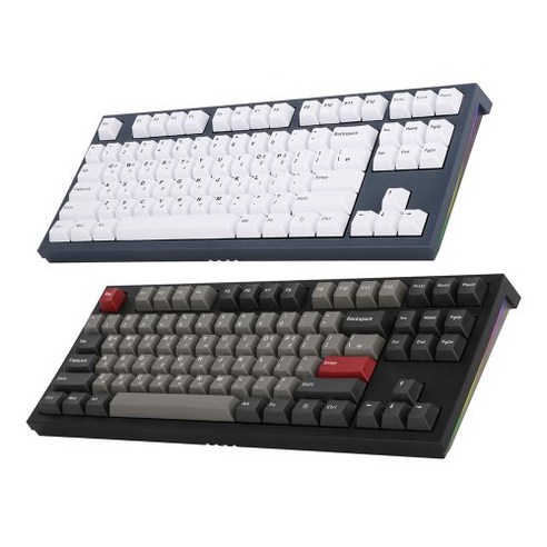 정식발매품 앱코 K660M TKL 이색사출 PBT 체리 키보드 갈축 218735, 딥샌드