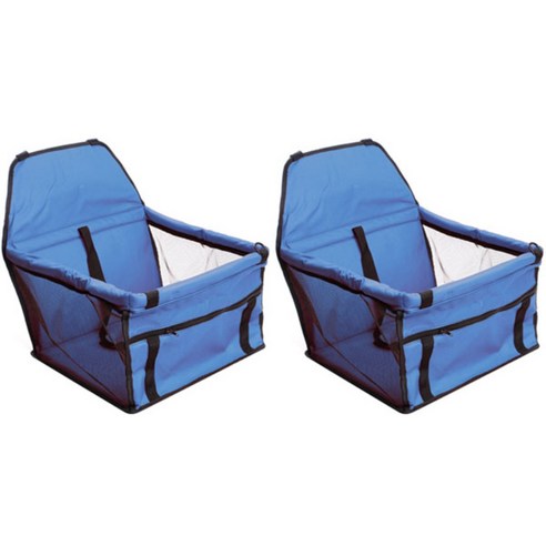블럭마트 차량용 애견카시트, 핑크, 2개