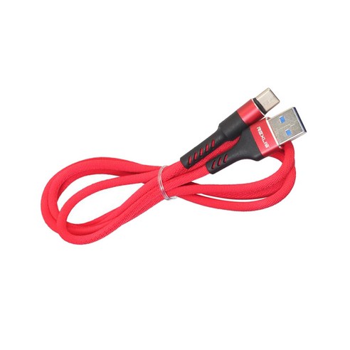 GHSHOP 안드로이드 장치 용 USB Type-C 데이터 동기화 고속 충전 케이블, 레드, 설명, 설명