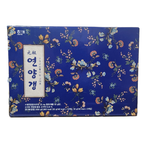 해태 연양갱 선물세트, 2개, 1kg