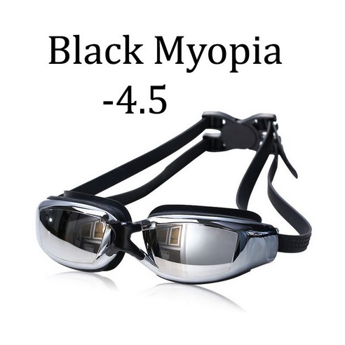 [XIG] XIG 수영안경 처방전 자외선 차단 남성 여성 방수 실리콘수영복 잠수안경, Myopia -4.5