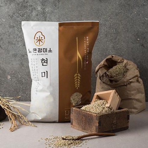 노은정미소 23년산 특허받은 공생재배 현미 (단일품종 삼광), 5kg, 1개