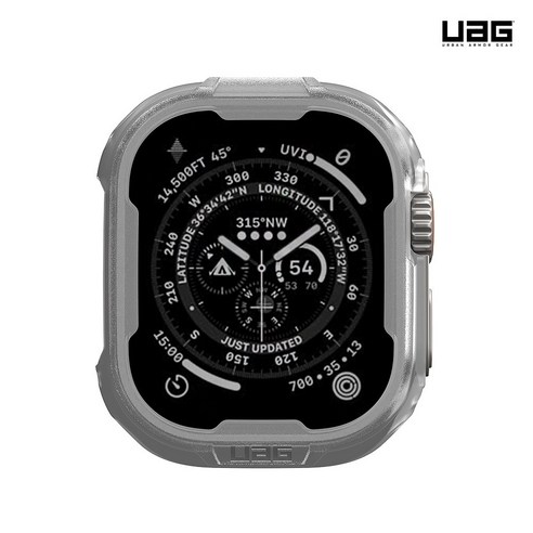 UAG 스마트워치 울트라 7 8세대 스카우트 케이스, 아이스 49mm