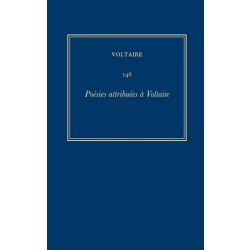 (영문도서) Poésies attribuées à Voltaire Hardcover, Voltaire Foundation in Asso..., English, 9780729411790