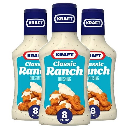 크래프트 클래식 랜치 드레싱, 237ml, 3개
