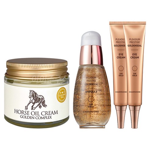 참존 마유 크림 골든 컴플렉스 70ml + 골든실 앰플 1개 + 아이크림 2개