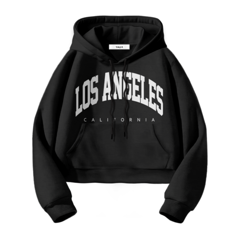 SICF 세미오버핏 로스엔젤리스SIC 특양면 후드티