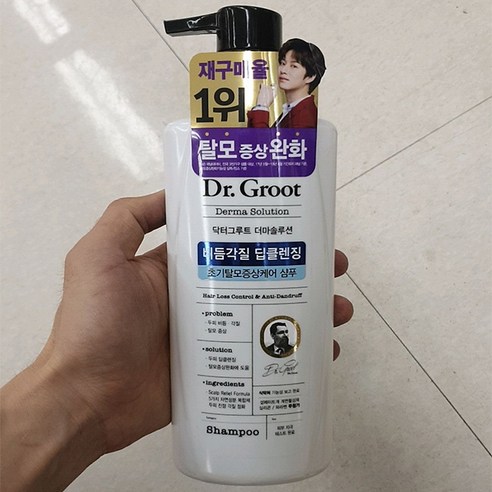 닥터그루트 비듬 각질케어 샴푸 400ml, 1개