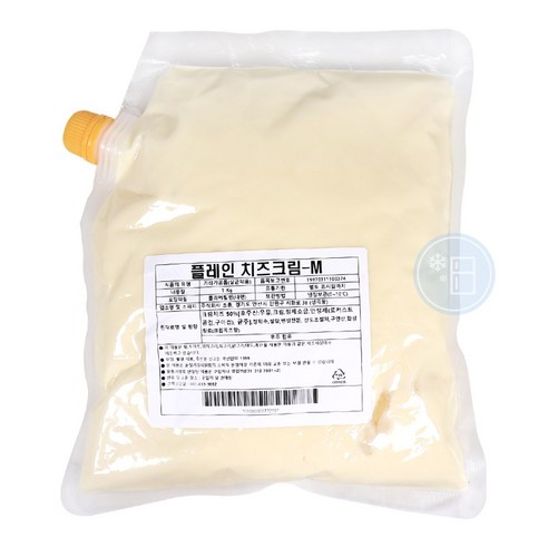 푸드올마켓_ 코다노 플레인 치즈크림-M 1kg/ 냉장, 1개, 1kg