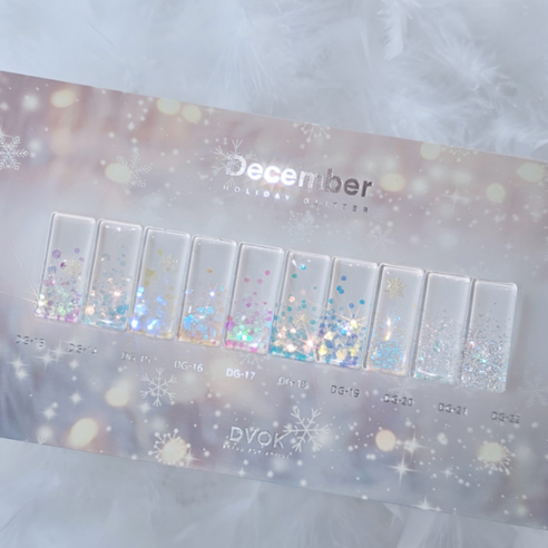 찬란한 겨울 밤하늘을 담은, 디보크 디셈버 글리터젤 DG-16 리뷰 디보크