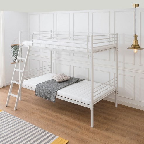 2층침대 추천 상품미코퍼니처 레이덴 분리형 철제 이층침대 프레임(매트미포함) 제품 사진