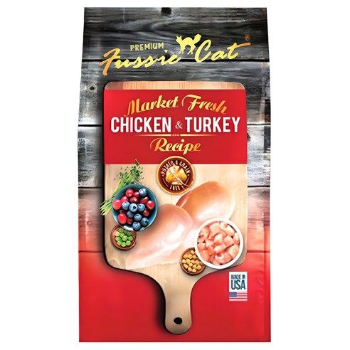 퍼시캣 전연령용 고양이 레시피 건식사료, 닭+칠면조, 1kg, 1개