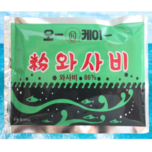 와사비 [보원] OK 와사비분, 3개, 200g