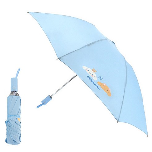 시나모롤 3단 완전자동우산 거꾸로베프-70048