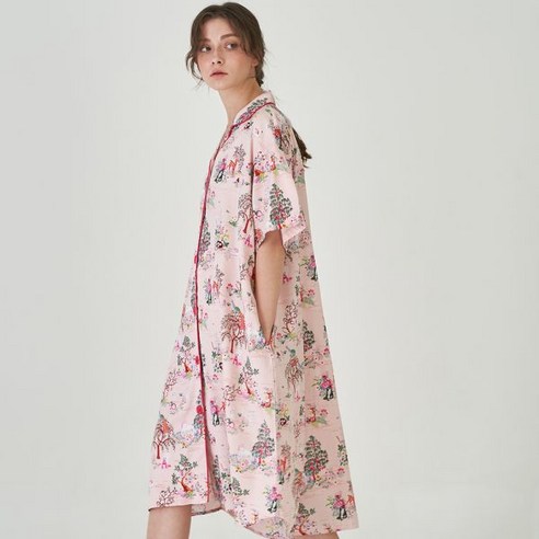 "오늘 밤, 숲 속 요정이 되어보세요!" 이루시다 모달 원피스 잠옷 솔직 후기 이루시다