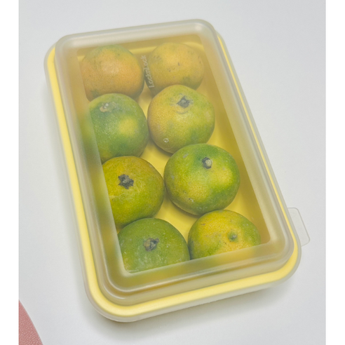 락앤락 DosiLock 밀프렙 1단 도시락통 600ml, 옐로우, 1개