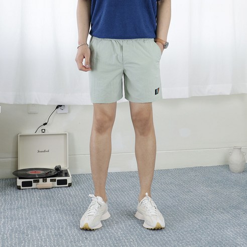 로코비전 남성 휴대용 반바지 수영복 여름 바지