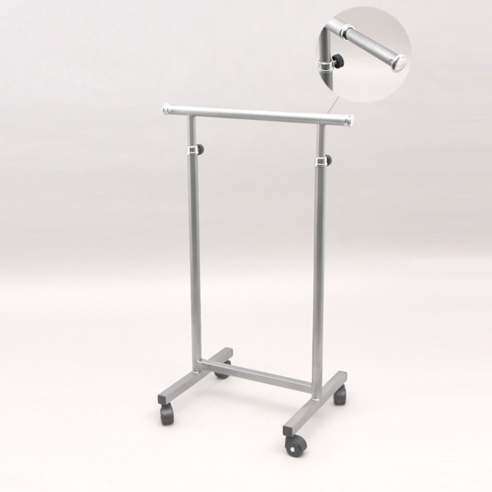 좁은 공간, 답답한 옷장? 튼튼한 이동식 행거로 스타일을 살려보세요! 행거실버함마톤