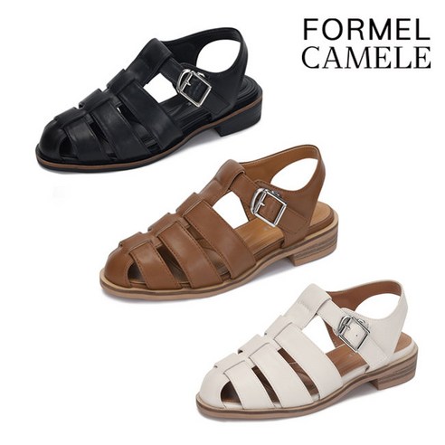 포멜카멜레 FORMEL CAMELE 위빙 버클 샌들 3CM 3종 택1 FKS1F1SS044 298685