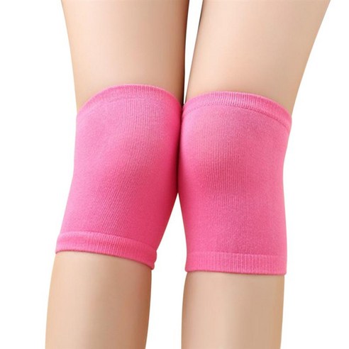 [XIG] 러닝 하이킹 야외 스포츠 활동용 미끄럼 방지 무릎 지지 브레이스 슬리브 무릎 워머 보호대, Rose Red