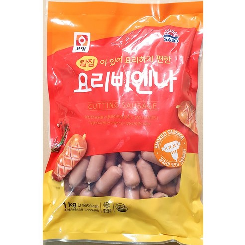 칼집비엔나 (오양 1K)X15/업소/안주/비엔나, 1kg, 15개