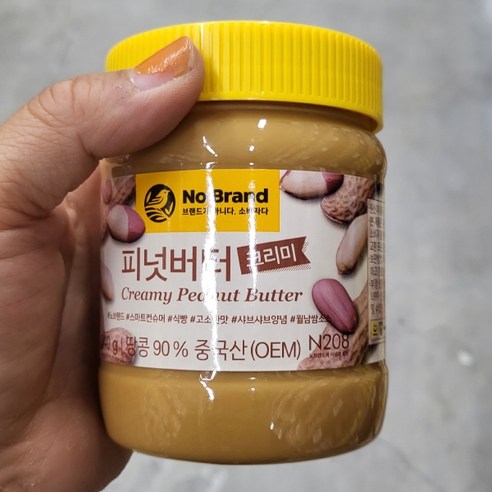 피넛버터 크리미 340g, 1개