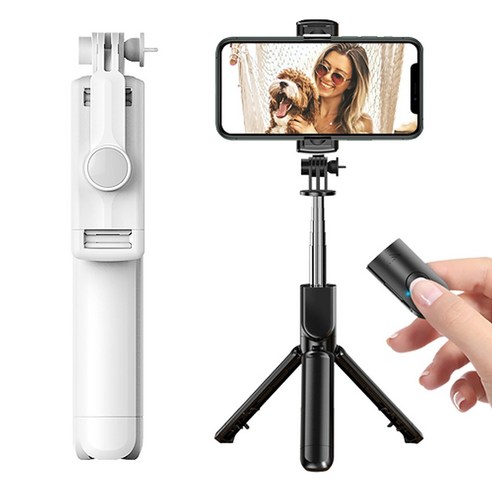 고급셀카봉SNAP-X6 블루투스리모컨 삼각대일체형, 화이트 삼각대셀카봉 고급셀카봉SNAP-X6 블루투스리모컨 삼각대일체형, 화이트 삼각대셀카봉