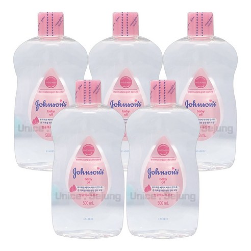 H 존슨즈 베이비 레귤러 오일, 5개, 500ml