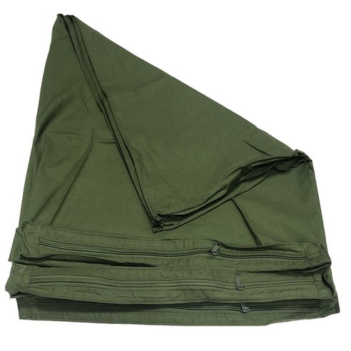 국방색 군용 접이식 매트리스 외피 3단 시트 군용매트리스