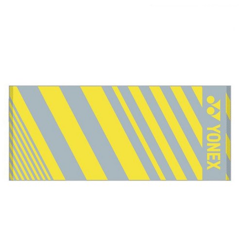 YONEX 스포츠 타월 화이트 AC1204CR, 철 회색 노란색 AC1217CR(34*82cm)