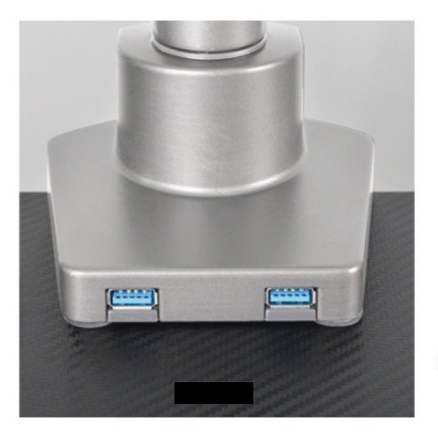 [카멜인터내셔널] 모니터암 전용 USB 키트 [DMA-2S .2G/EMA-2G/EMA-2G 호환] [실버], 1개