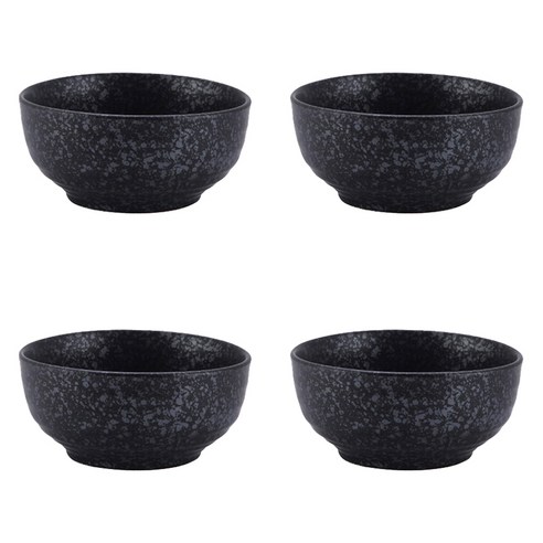 deeliz 레트로 세라믹 면기 15.7cm 4개입, 1개, 스태리 스카이 플레인