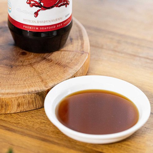 자연한입 홍게간장, 1개, 500ml