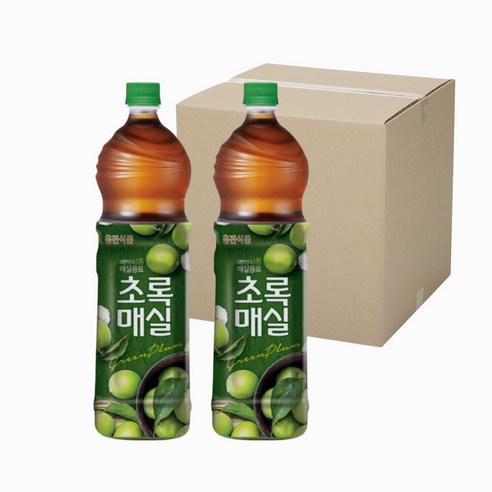 웅진 초록매실 1.5L 12개