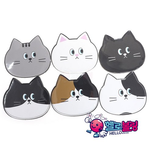 위글다운 고양이 코팅 볼타월 턱시도 [6컬러] / 볼링 볼타월 / 그립력+기름제거 베스트상품