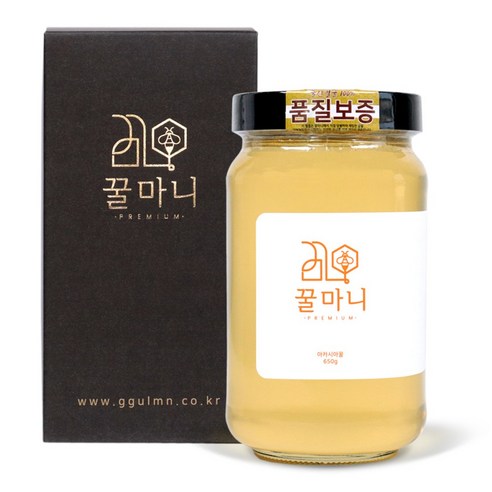 꿀마니 고급 천연 순수 아카시아꿀 선물용