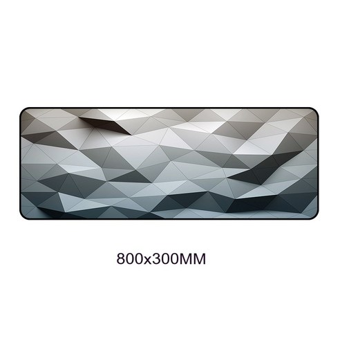 YJQ 대형 800x300 2/3mm 게이머 데스크 패드 노트북 마우스 매트 게임용 마우스 패드 XL 마우스 패드 PC 컴퓨터 키보드 데스크 매트 액세서리 카펫, DBX-015-80x30_2MM Thickness