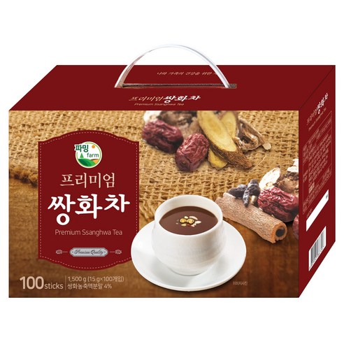 파밍 프리미엄 쌍화차 100T, 15g, 100개입, 1개