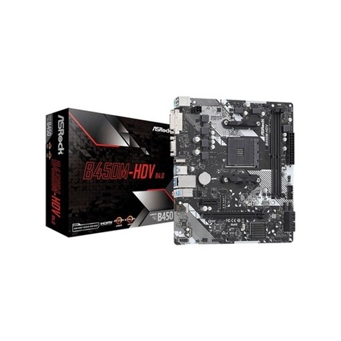 ASRock ASRock B450M-HDV R4.0 대원씨티에스