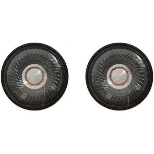 퍼플릴리 2PCS 50mm 헤드폰 스피커 헤드셋 드라이버 32Ohm 112db HIFI 수리 부품 이어폰, 퍼플릴리 2PCS 50mm 헤드폰 스피커 헤드셋 드라이