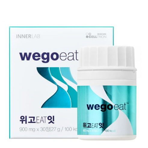 식전 포만감 1알 간편하게/유산균 함유로 더 가볍게/ 셀트리온 위고잇 30정 (+5정 증정) (35일분)