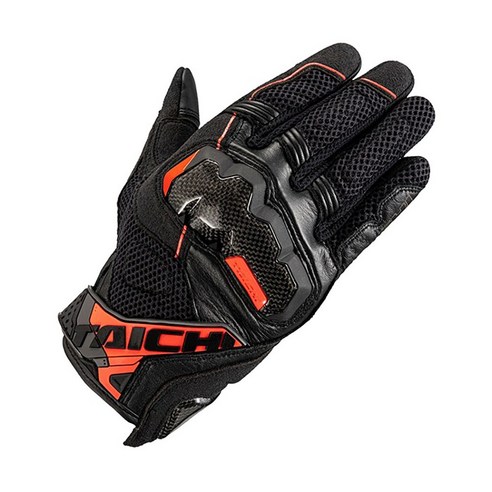 [RS타이치] RST464 WRX AIR GLOVES BLK/NEON-RED, L