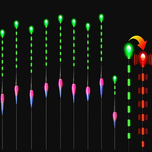 스마트 나노 전자찌 낚시 야광 고부력 저부력 올림 장찌, pf035, MY009, 1개